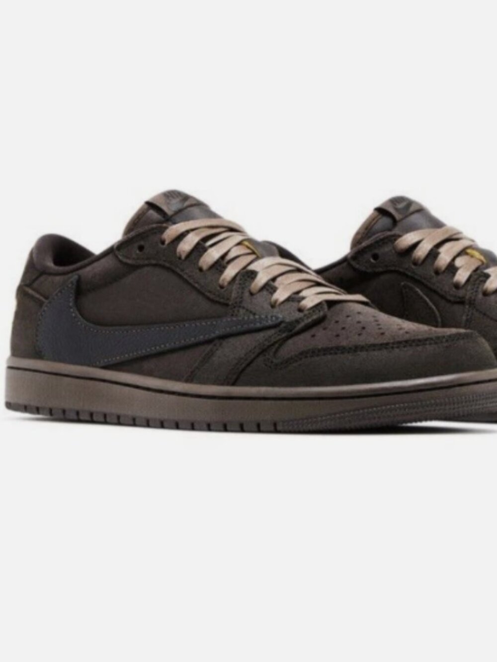Travis Scott x Air Jordan 1 Retro OG SP Low Velvet Brown